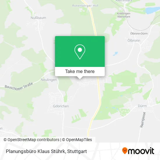 Карта Planungsbüro Klaus Stührk