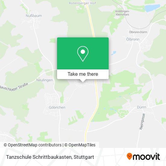 Tanzschule Schrittbaukasten map