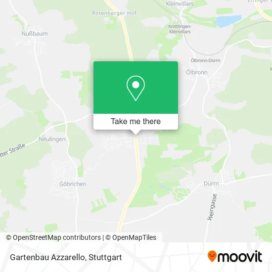 Карта Gartenbau Azzarello