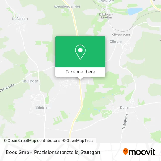 Карта Boes GmbH Präzisionsstanzteile
