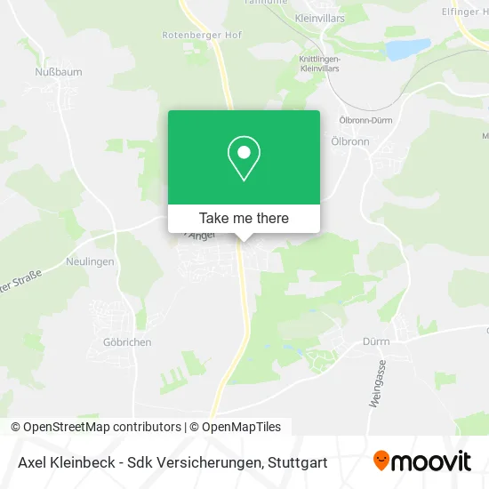 Карта Axel Kleinbeck - Sdk Versicherungen
