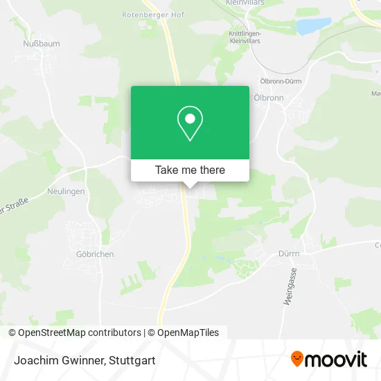 Карта Joachim Gwinner