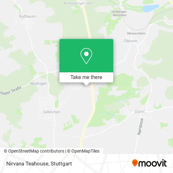 Карта Nirvana Teahouse