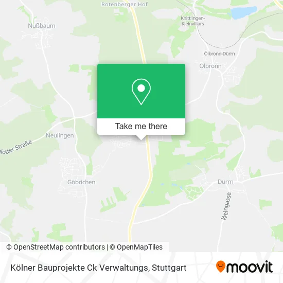 Карта Kölner Bauprojekte Ck Verwaltungs