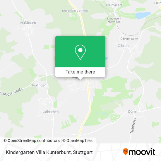 Карта Kindergarten Villa Kunterbunt