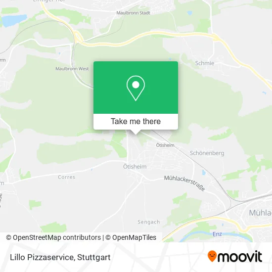 Карта Lillo Pizzaservice