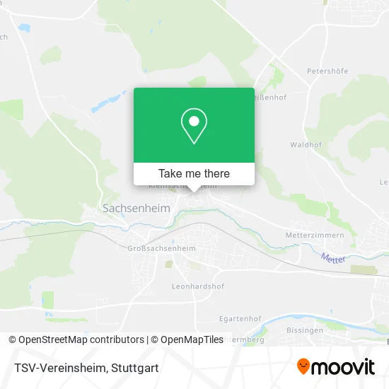 Карта TSV-Vereinsheim
