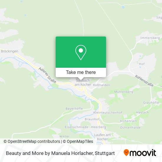Beauty and More by Manuela Horlacher map