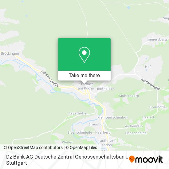 Dz Bank AG Deutsche Zentral Genossenschaftsbank map