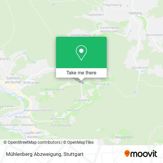 Карта Mühlenberg Abzweigung