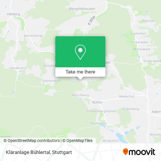 Kläranlage Bühlertal map