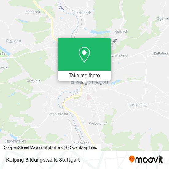 Kolping Bildungswerk map