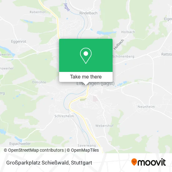 Großparkplatz Schießwald map