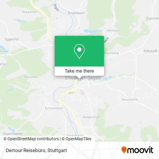 Карта Dertour Reisebüro