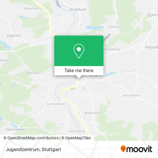 Карта Jugendzentrum