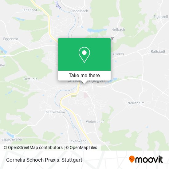 Cornelia Schoch Praxis map