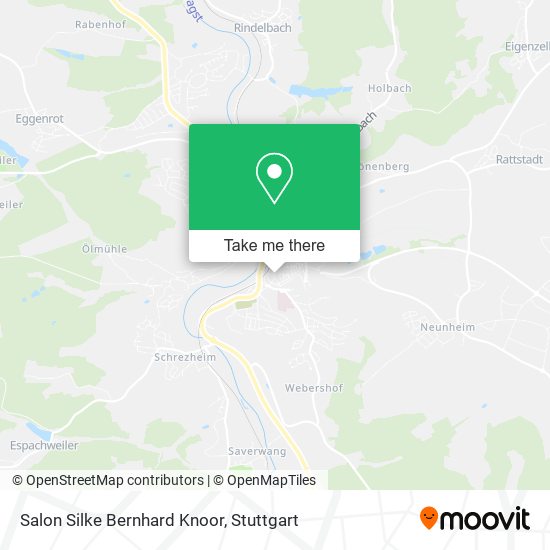 Salon Silke Bernhard Knoor map
