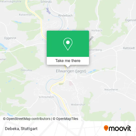 Debeka map