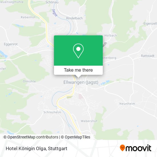 Hotel Königin Olga map