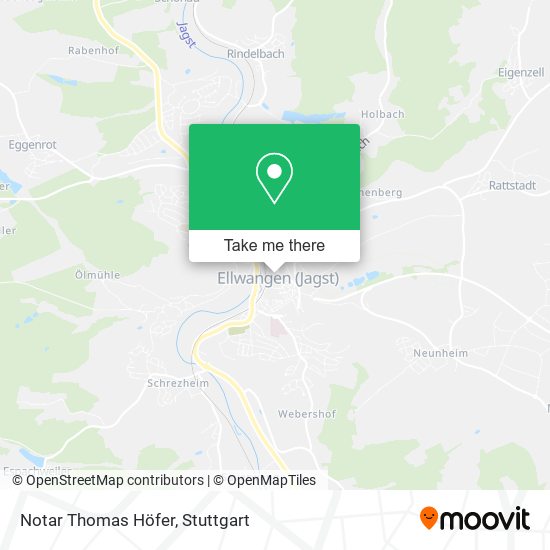 Notar Thomas Höfer map