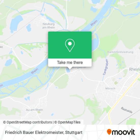 Friedrich Bauer Elektromeister map