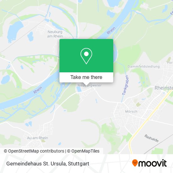 Gemeindehaus St. Ursula map