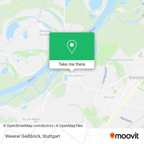 Карта Weierer Geißböck
