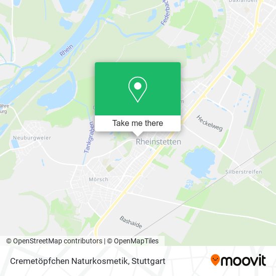 Cremetöpfchen Naturkosmetik map