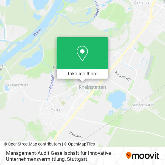 Карта Management-Audit Gesellschaft für Innovative Unternehmensvermittlung