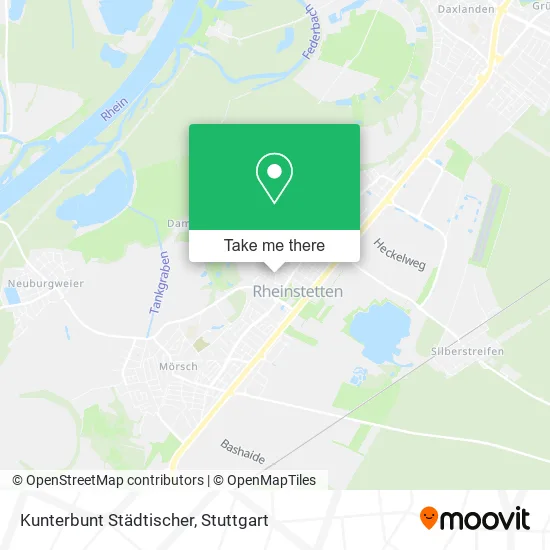 Карта Kunterbunt Städtischer
