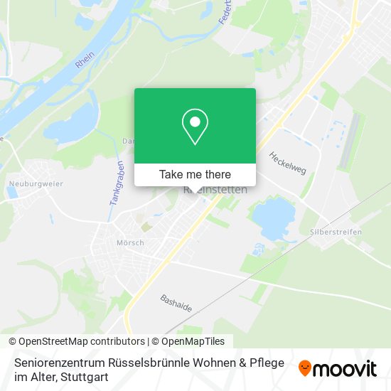 Seniorenzentrum Rüsselsbrünnle Wohnen & Pflege im Alter map