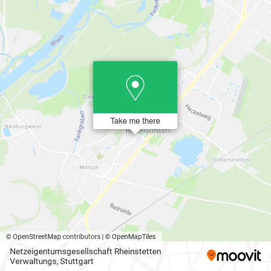Карта Netzeigentumsgesellschaft Rheinstetten Verwaltungs