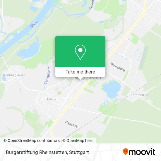 Bürgerstiftung Rheinstetten map