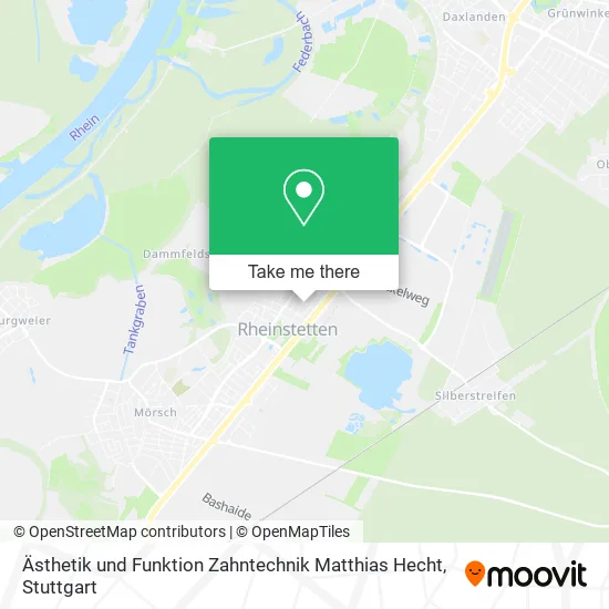 Карта Ästhetik und Funktion Zahntechnik Matthias Hecht