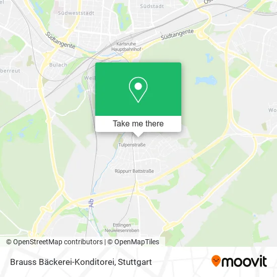 Карта Brauss Bäckerei-Konditorei