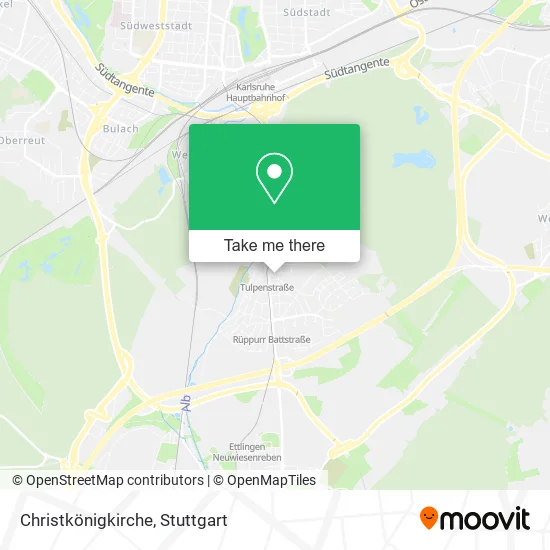Карта Christkönigkirche