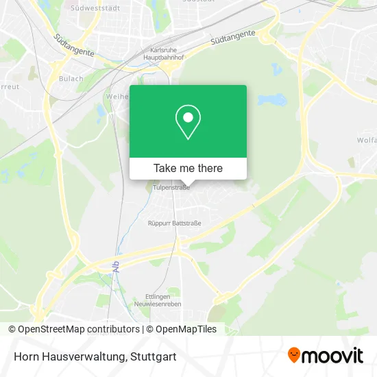 Карта Horn Hausverwaltung