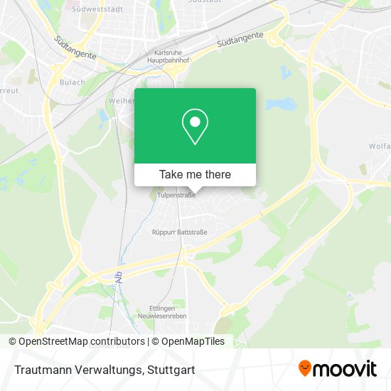 Trautmann Verwaltungs map