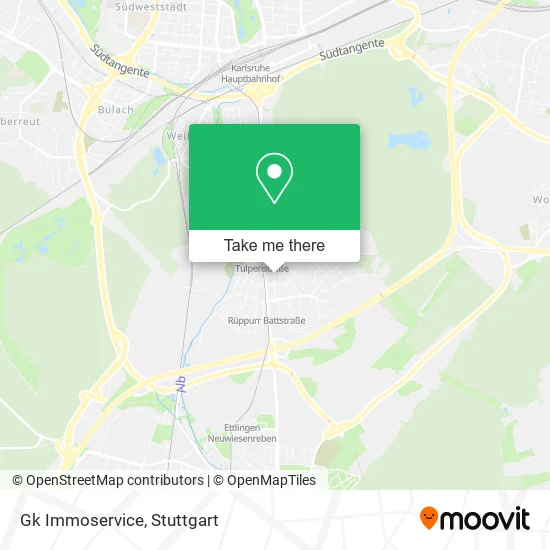 Карта Gk Immoservice