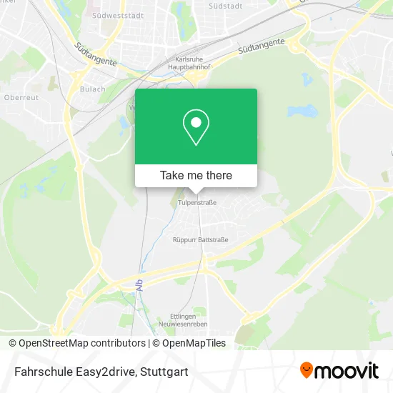 Карта Fahrschule Easy2drive