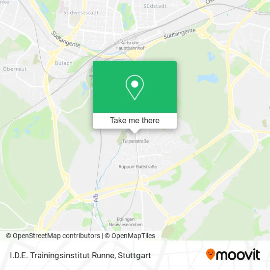Карта I.D.E. Trainingsinstitut Runne