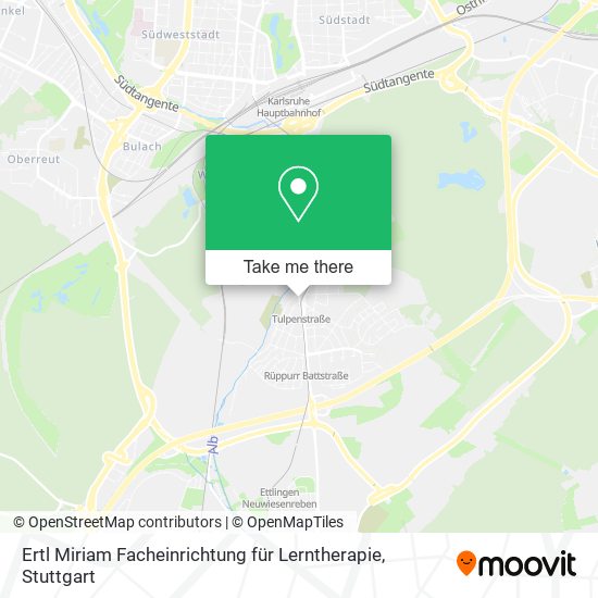 Ertl Miriam Facheinrichtung für Lerntherapie map