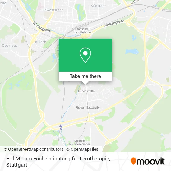 Карта Ertl Miriam Facheinrichtung für Lerntherapie