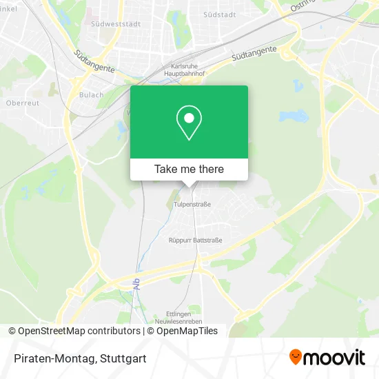 Карта Piraten-Montag