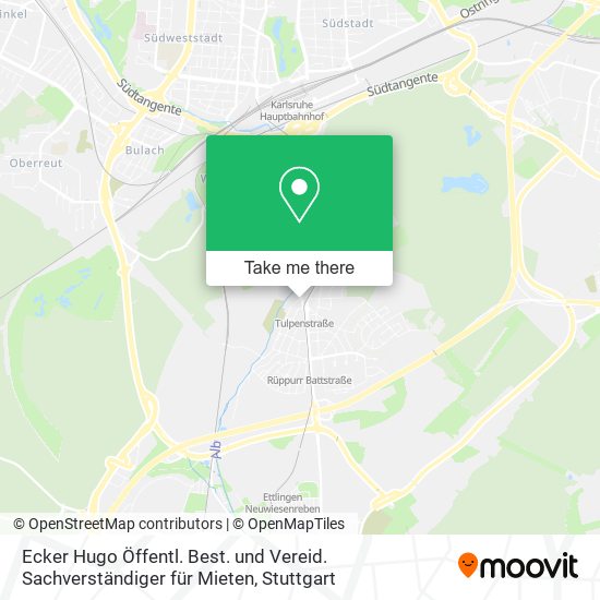 Ecker Hugo Öffentl. Best. und Vereid. Sachverständiger für Mieten map
