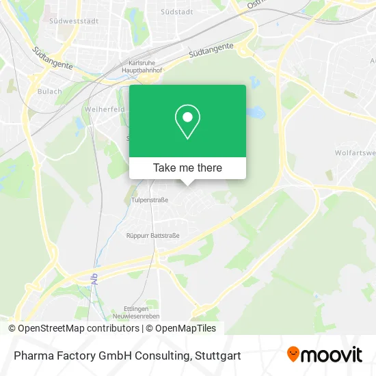 Карта Pharma Factory GmbH Consulting