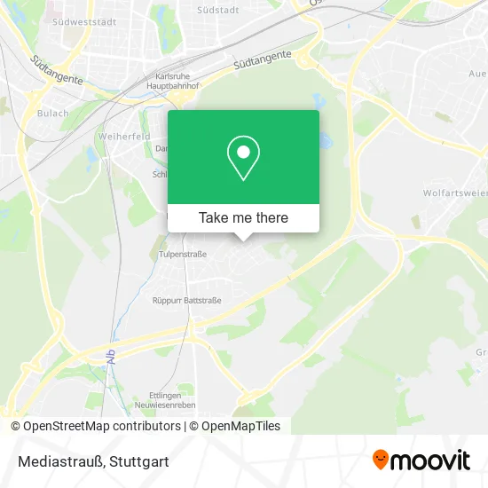 Карта Mediastrauß