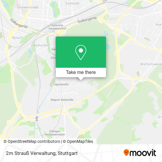 Карта 2m Strauß Verwaltung
