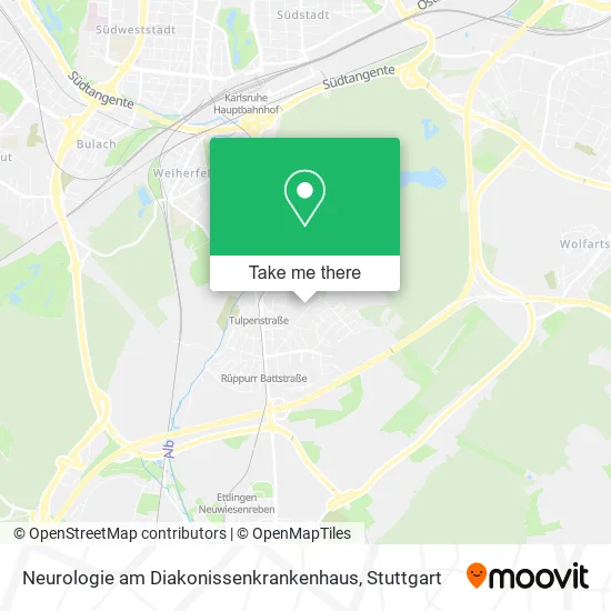 Карта Neurologie am Diakonissenkrankenhaus