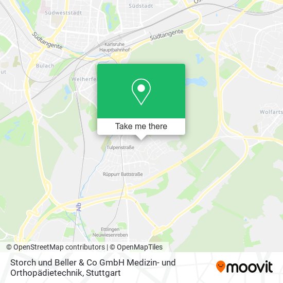 Storch und Beller & Co GmbH Medizin- und Orthopädietechnik map